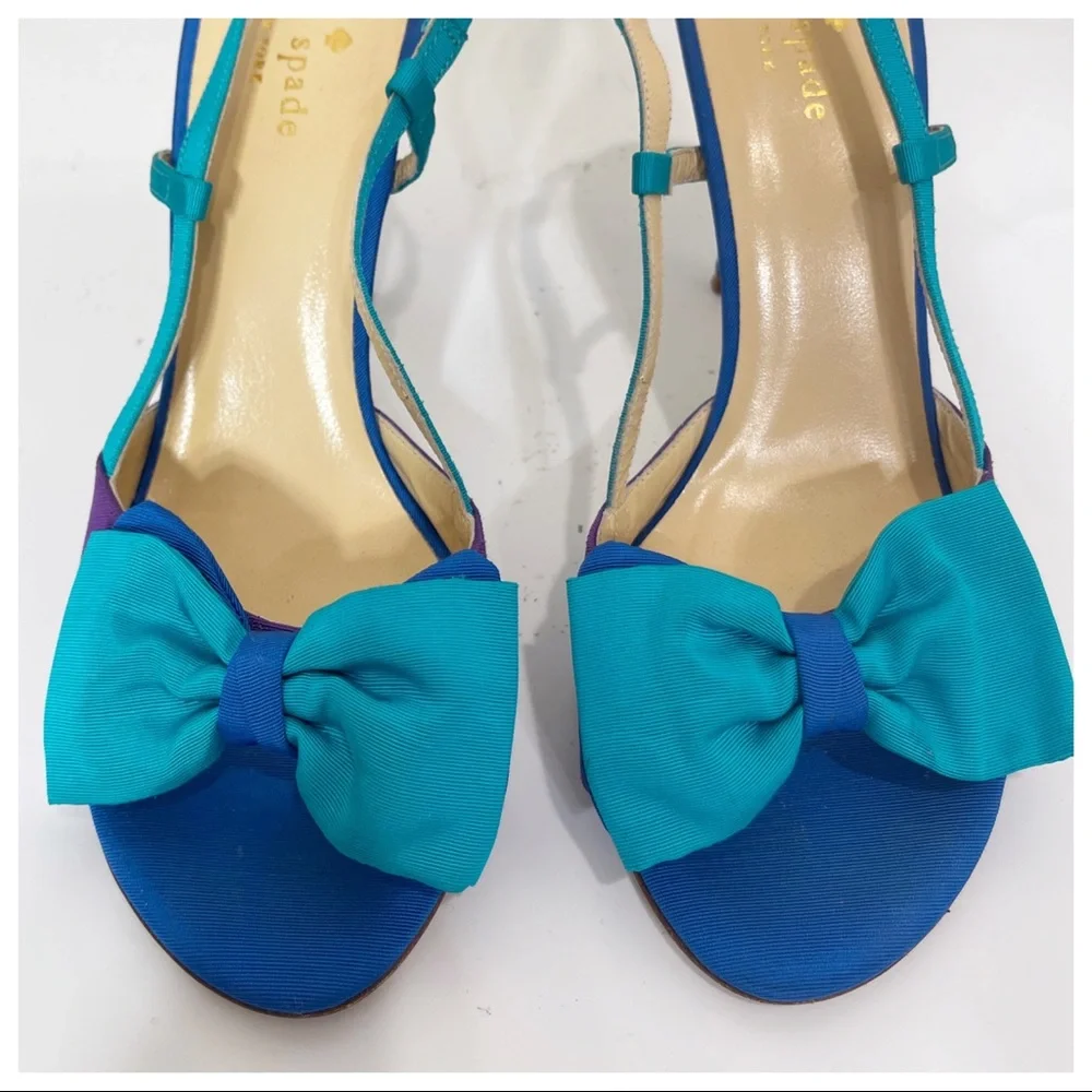 Kate Spade 'Stella' Slingback Heels EUC